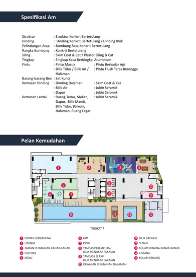 Residensi Dutamas Dahlia - Floor Plan - iProperty.com.my