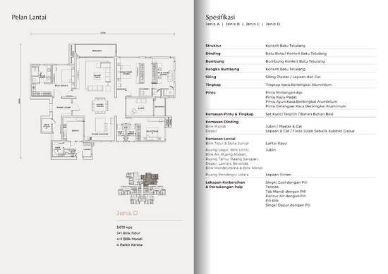 Residensi Minh Mont'kiara - Floor Plan - iProperty.com.my