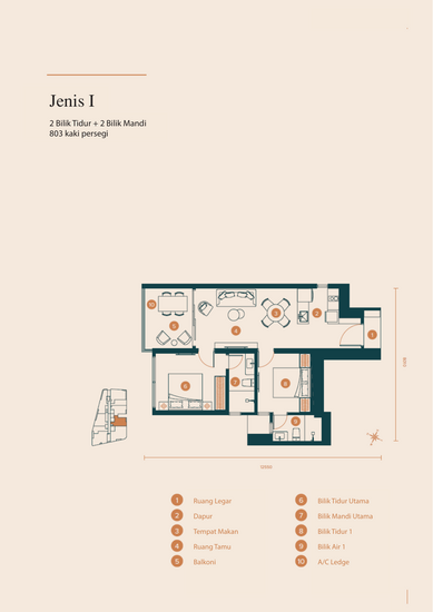 Skylon Residensi - Floor Plan - iProperty.com.my