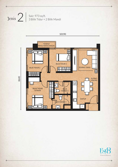 Residensi Estetik 8 (Est8) - Floor Plan - iProperty.com.my