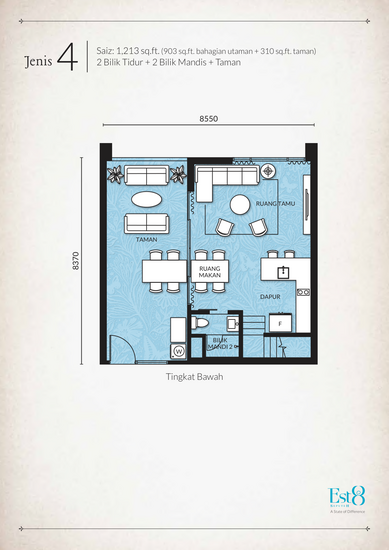 Residensi Estetik 8 (Est8) - Floor Plan - iProperty.com.my