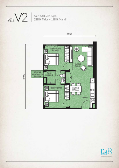 Residensi Estetik 8 (Est8) - Floor Plan - iProperty.com.my