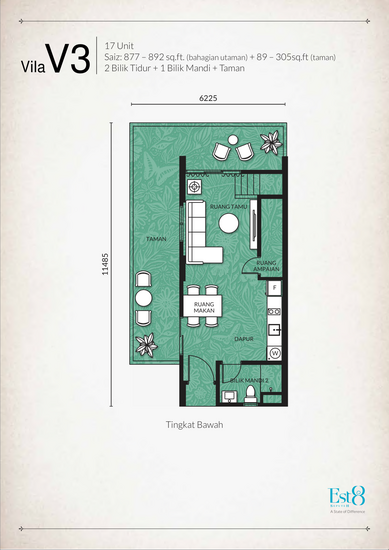 Residensi Estetik 8 (Est8) - Floor Plan - iProperty.com.my