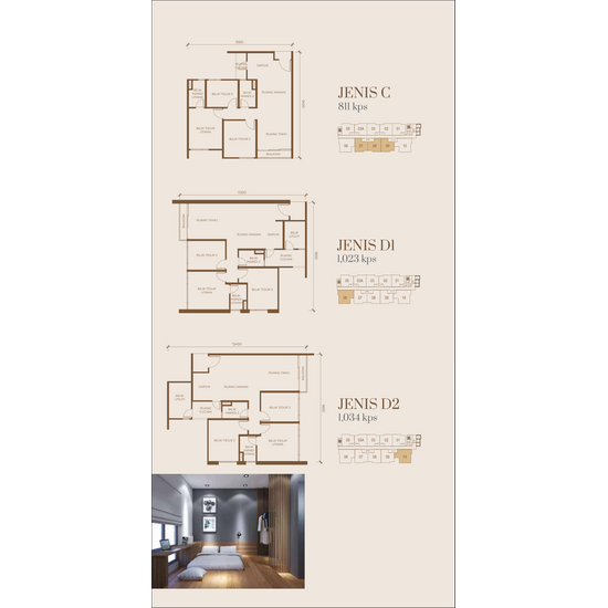 Residensi Danau Desa - Floor Plan - iProperty.com.my