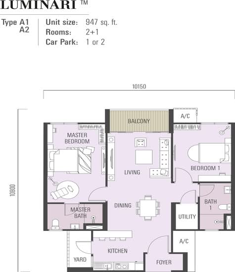 Luminari - Floor Plan - iProperty.com.my