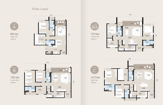 Residensi Oak - Floor Plan - iProperty.com.my