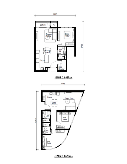 Menara Emas Bangsar - Floor Plan - iProperty.com.my