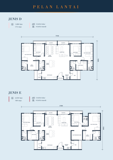 Residensi Platinum Saujana Violet 2 (psv2) - Floor Plan - iProperty.com.my