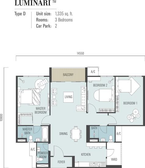 Luminari - Floor Plan - iProperty.com.my