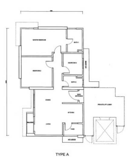 Zeta @ One South - Floor Plan - iProperty.com.my