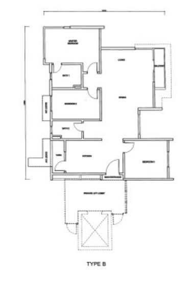 Zeta @ One South - Floor Plan - iProperty.com.my