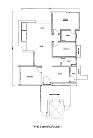 Zeta @ One South - Floor Plan - iProperty.com.my