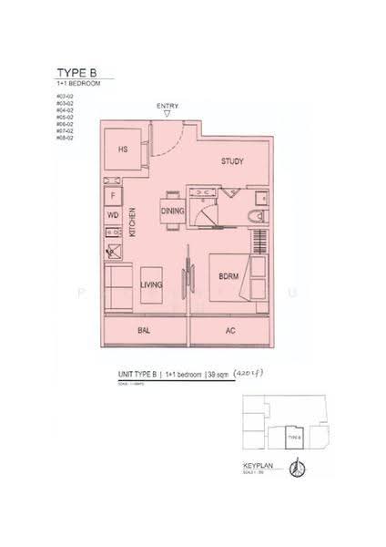 Edenz Loft, 11 Lorong 24 Geylang, Eunos / Geylang / Paya Lebar, 1 Bedroom, 420 sqft, Apartment For Rent, by Serene Chua, 20578947 - 2D - PropertyGuru.com.sg