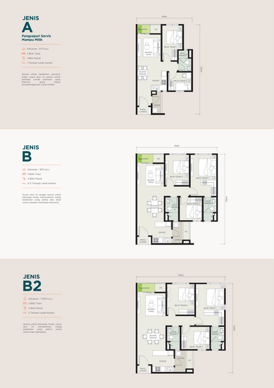 Pangsapuri Berkeley Avenue (b) - Floor Plan - iProperty.com.my