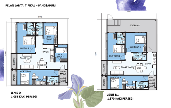 Centrum Iris - Floor Plan - iProperty.com.my