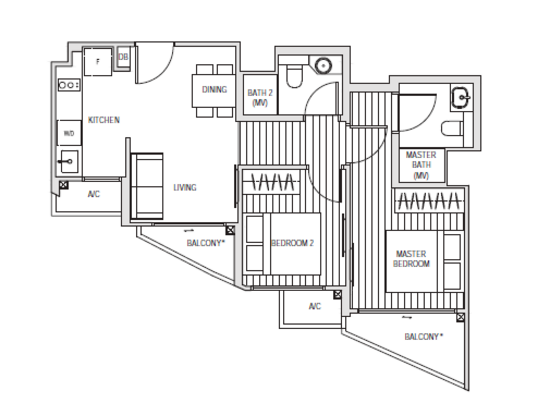 Harbour View Gardens - Floor Plan