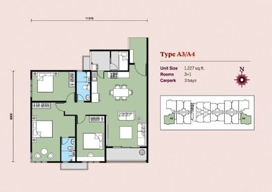 Emira Residence - Floor Plan - iProperty.com.my