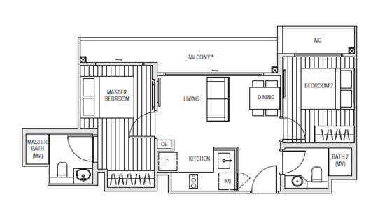 Harbour View Gardens - Floor Plan