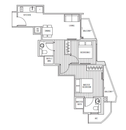 Harbour View Gardens - Floor Plan