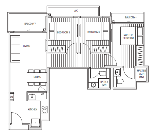 Harbour View Gardens - Floor Plan