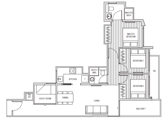 Harbour View Gardens - Floor Plan
