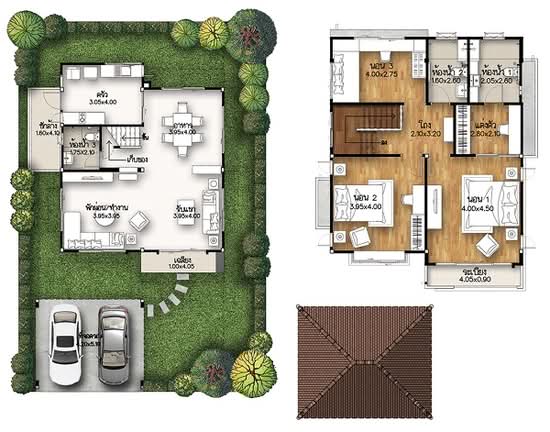Supalai Prima Villa Phaholyothin 50 : ศุภาลัย พรีมา วิลล่า พหลโยธิน 50 - Floor Plan