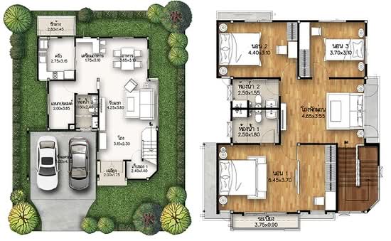 Supalai Prima Villa Phaholyothin 50 : ศุภาลัย พรีมา วิลล่า พหลโยธิน 50 - Floor Plan
