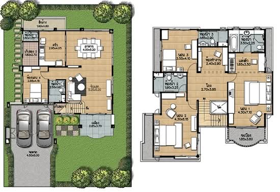 Supalai Prima Villa Phaholyothin 50 : ศุภาลัย พรีมา วิลล่า พหลโยธิน 50 - Floor Plan