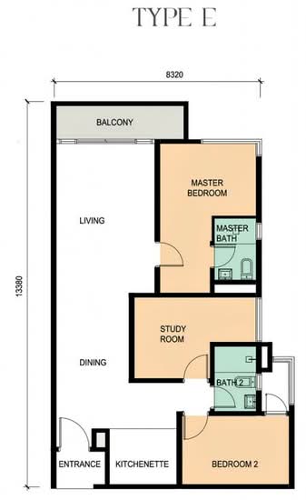 Epic Residence - Floor Plan - iProperty.com.my