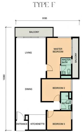 Epic Residence - Floor Plan - iProperty.com.my