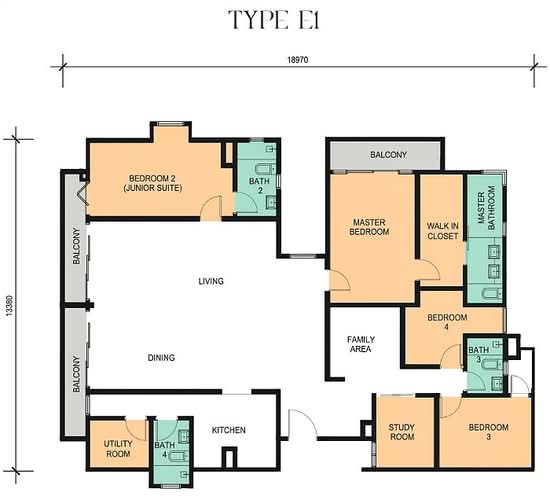Epic Residence - Floor Plan - iProperty.com.my