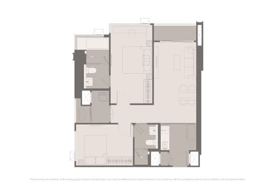 Rhythm Charoennakhon Iconic : ริธึ่ม เจริญนคร ไอคอนิค - Floor Plan