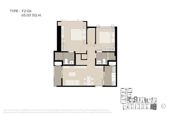 Life Phahon-Ladprao - Floor Plan