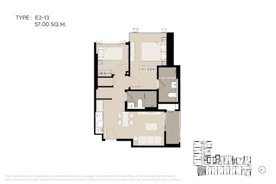 Life Phahon-Ladprao - Floor Plan