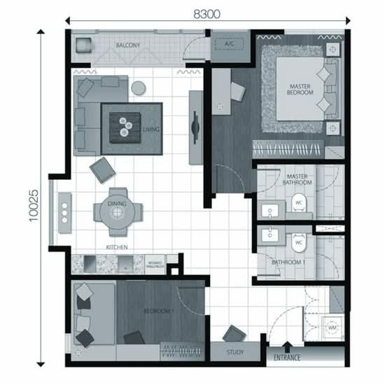 Tribeca - Floor Plan - iProperty.com.my
