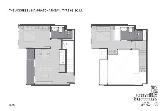 The Address Siam-Ratchathewi : ดิ แอดเดรส สยาม-ราชเทวี - Floor Plan