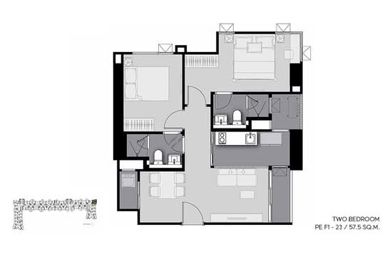 Life Sathorn Sierra - Floor Plan