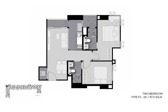 Life Sathorn Sierra - Floor Plan