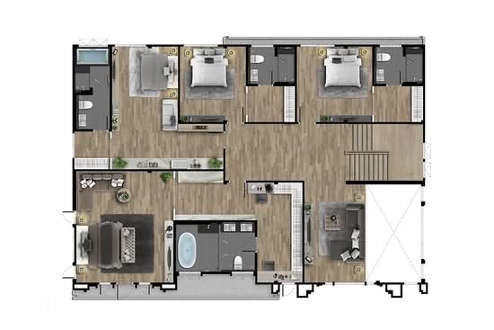 The City Bangna 2 : เดอะ ซิตี้ บางนา 2 - Floor Plan