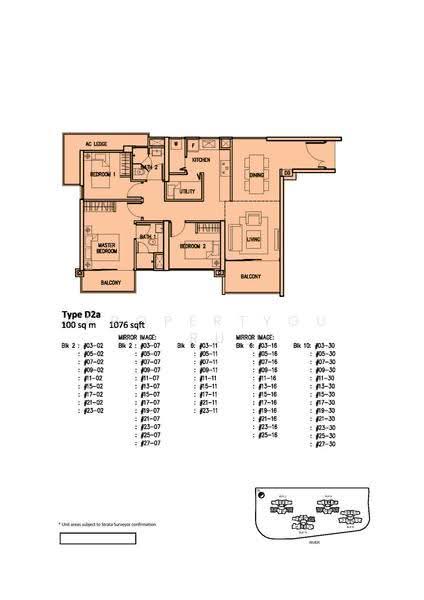 Eight Riversuites, 2 Whampoa East, Balestier / Toa Payoh, 3 Bedrooms, 1,195 sqft, Condominium For Rent, by James Li, 500293607 - 2D - PropertyGuru.com.sg