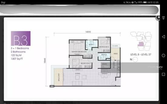 Pinnacle Tower - Floor Plan - iProperty.com.my
