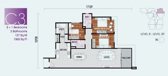 Pinnacle Tower - Floor Plan - iProperty.com.my