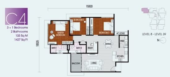 Pinnacle Tower - Floor Plan - iProperty.com.my