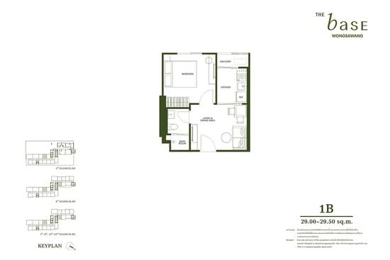 The Base Wongsawang - Floor Plan