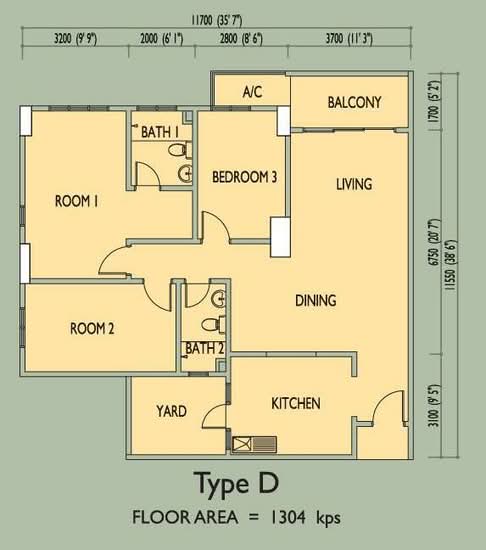 D'Alamanda - Floor Plan - iProperty.com.my