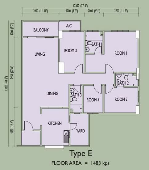 D'Alamanda - Floor Plan - iProperty.com.my