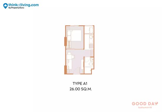 Good Day Sukhumvit 93 : กู๊ดเดย์ สุขุมวิท 93 - Floor Plan
