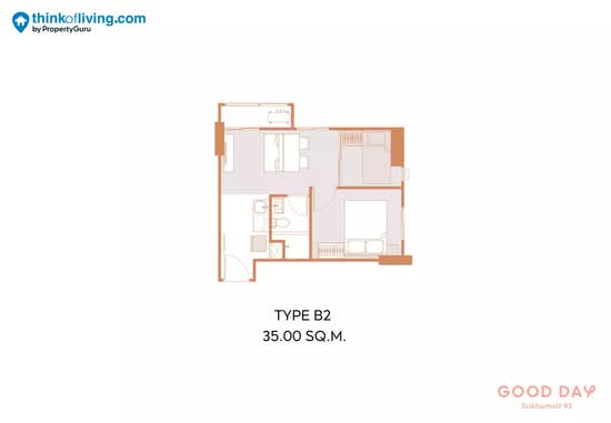 Good Day Sukhumvit 93 : กู๊ดเดย์ สุขุมวิท 93 - Floor Plan