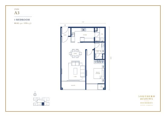 Southern Marina Residences - Floor Plan - iProperty.com.my