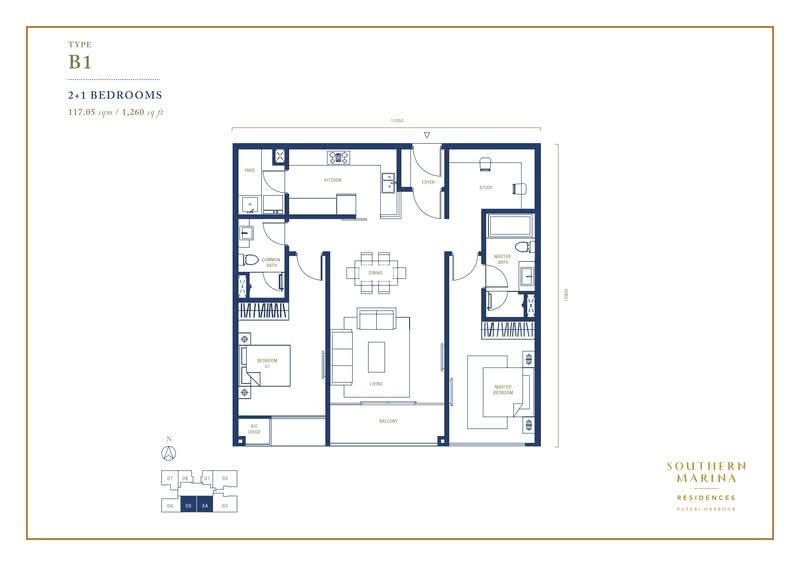 Kediaman Servis untuk Dijual di Southern Marina Residences - Jasmond Koh - PropertyGuru.com.my